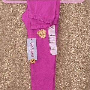 Cat & Jack Kids' Fuchsia Leggings